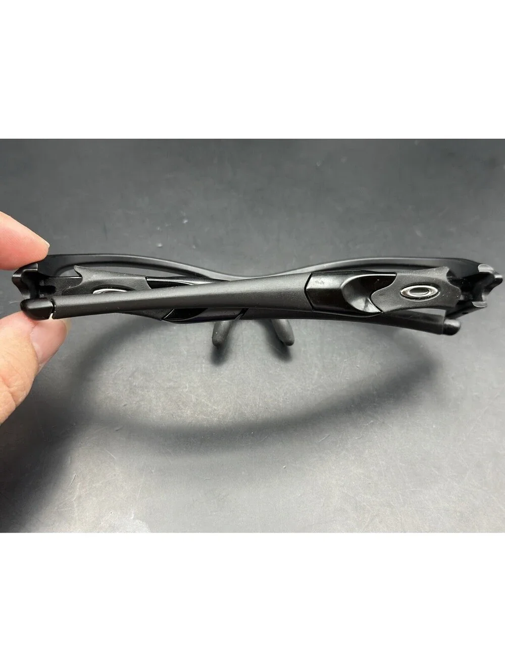 Oakley Flak Jacket Matte/Polished Black Frame 12-900